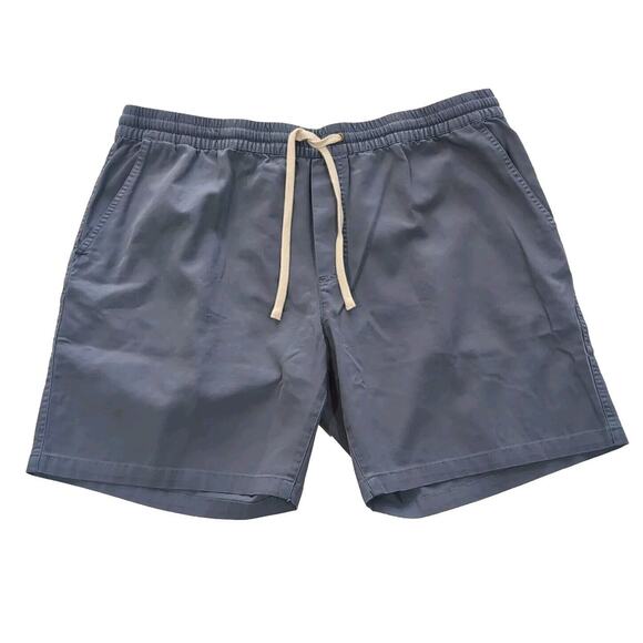 Marine Layer Saturday Short Men's XL Vintage Indigo Blue Drawstring NEW NWT $84 - Picture 2 of 16